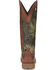 Image #5 - Justin Men's Rush Strike Camo Shaft Leather Pull On Snake Boots - Square Toe , Camouflage, hi-res
