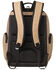 Image #2 - Ariat Canvas Adjustable Strap Backpack, Brown, hi-res