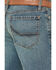 Image #4 - Cinch Men's Medium Wash Relaxed Bootcut Performance Stretch Denim Jeans, Medium Wash, hi-res