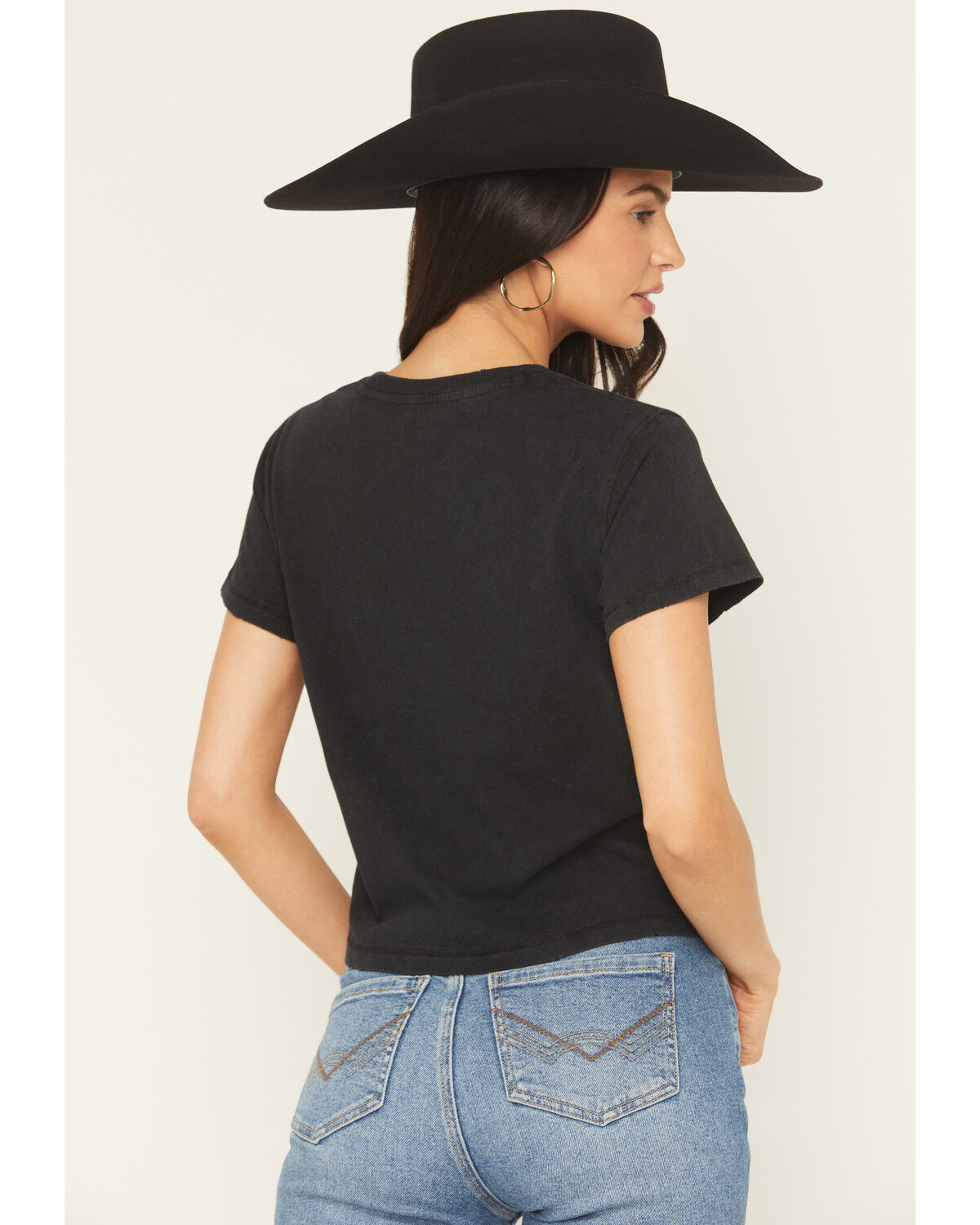 Image #4 - Idyllwind Women's Honky Tonk Country Short Sleeve Graphic Tee, Black, hi-res