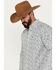 Image #2 - Ariat Men's Fortune Classic Fit Button Down Long Sleeve Western Shirt, Grey, hi-res