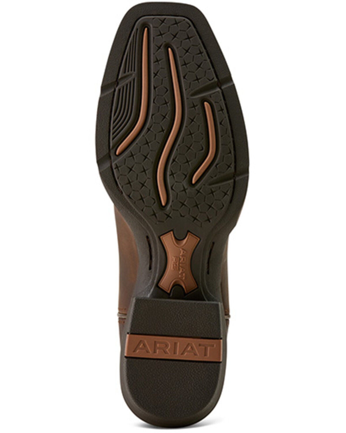 Image #5 - Ariat Women's Round Up Performance Western Boots - Square Toe, Blue, hi-res