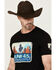 Image #2 - RANK 45® Men's Riding Free Short Sleeve Graphic T-Shirt, Black, hi-res