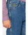 Cinch Men's Green Label Relaxed Fit Dark Stonewash Jeans , Dark Stone, hi-res