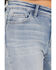 Image #2 - Vervet Women's Light Wash Mid Rise Bootcut Stretch Denim Jeans, Light Wash, hi-res
