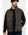 Image #1 - Ariat Men's Loden Rebar Washed Dura Canvas Insulated Work Vest - Big & Tall, Loden, hi-res