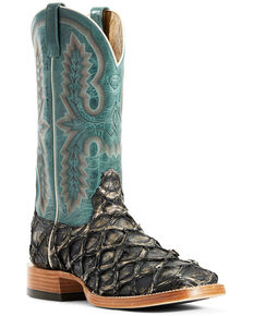 Men S Fish Skin Boots Sheplers