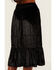 Image #4 - Shyanne Women's Velvet Skirt, Black, hi-res