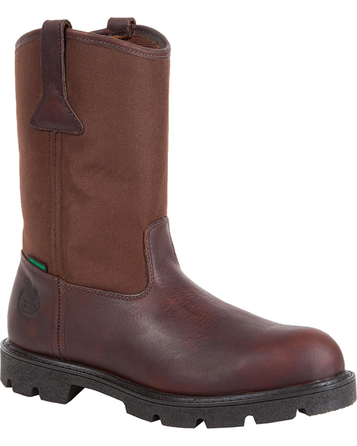 Image #1 - Georgia Boot Men's Homeland Waterproof Work Boots - Steel Toe, Brown, hi-res