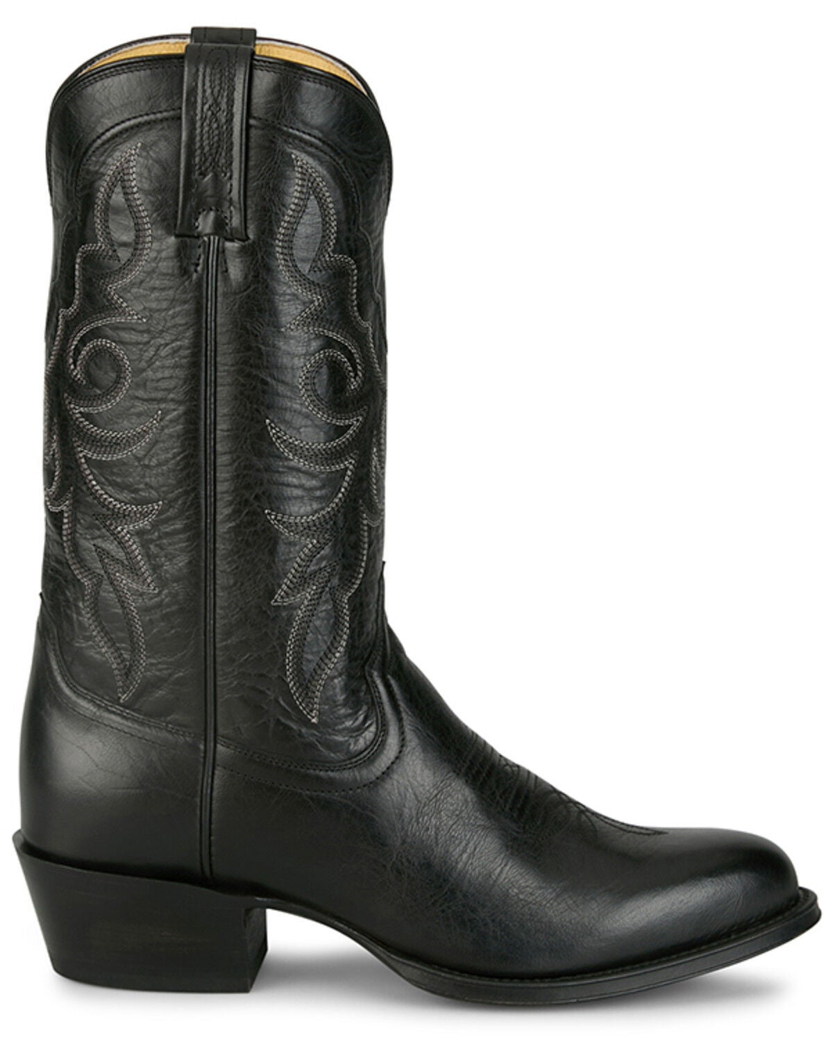 Image #2 - Tony Lama Men's Marco Western Boots - Round Toe, Black, hi-res