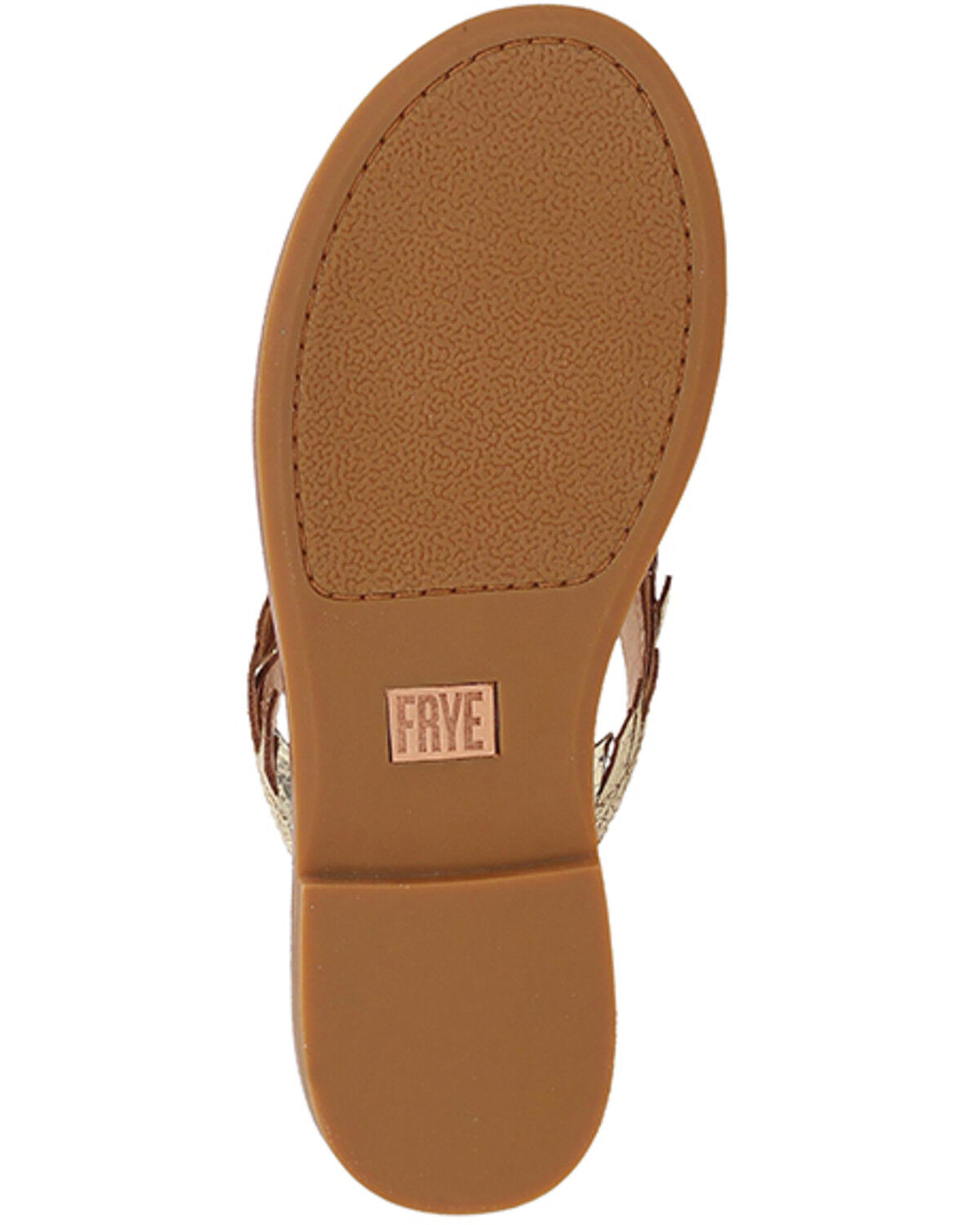 Image #7 - Frye Women's Ava Fringe Sandals, Gold, hi-res