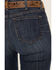 Image #4 - Ariat Women's Alex Dark Wash High Rise Flare Stretch Denim Jeans, Dark Wash, hi-res
