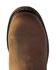 Justin Men's Pulley Waterproof MetGuard Pull On Work Boots - Composite Toe, Brown, hi-res