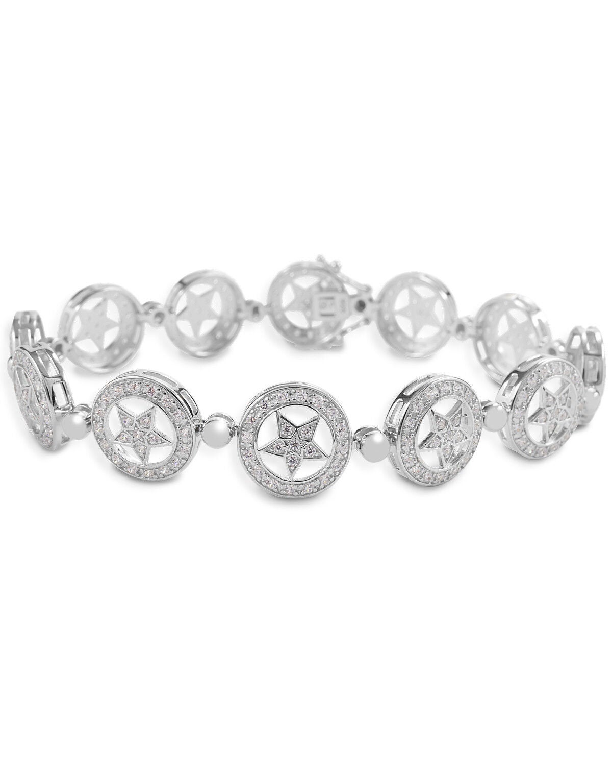 Kelly Herd Women's Small Star Bracelet, Silver, hi-res