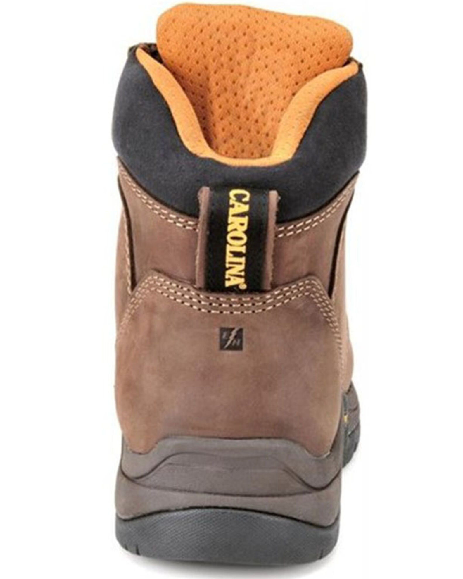 Image #4 - Carolina Women's 5" Lace-Up Raleigh Met Guard Work Boots - Aluminum Toe, Brown, hi-res