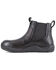 Image #3 - Volcom Men's Street Shield Slip-On Station Tactical Work Boots - Composite Toe, Black, hi-res