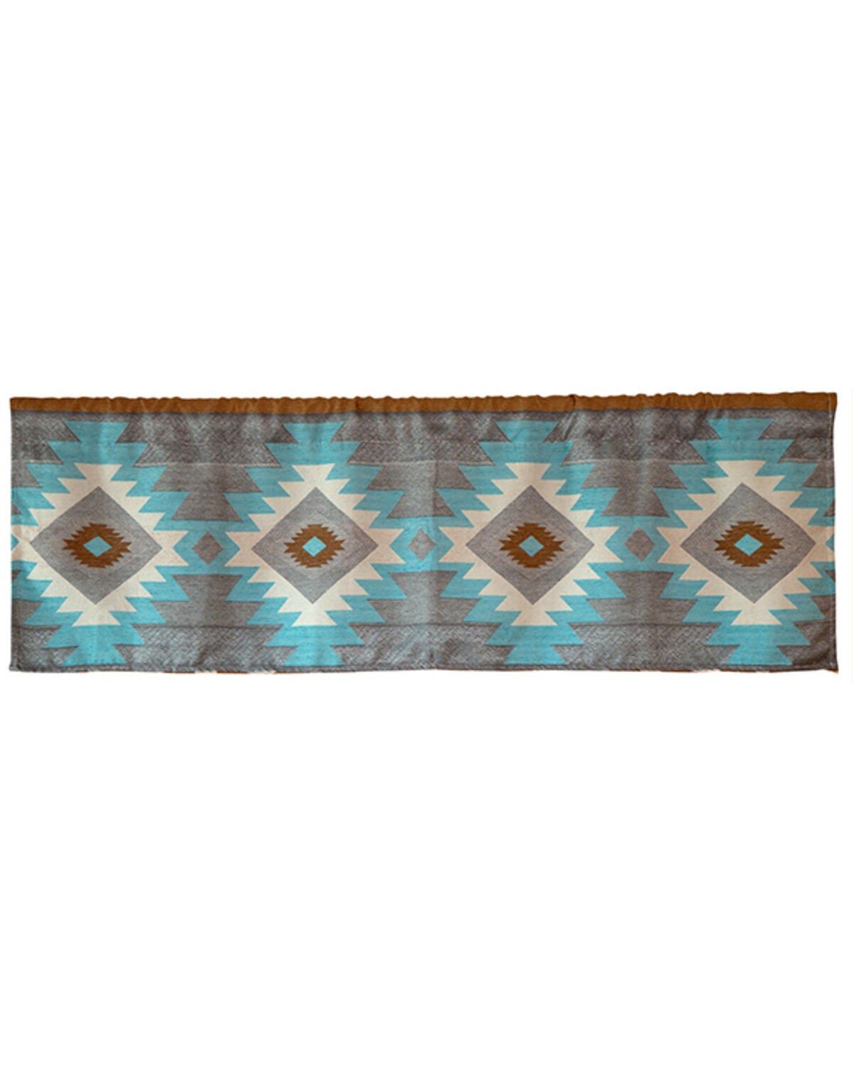 Wrangler Mesa Daybreak Southwestern Print Valance, Blue, hi-res