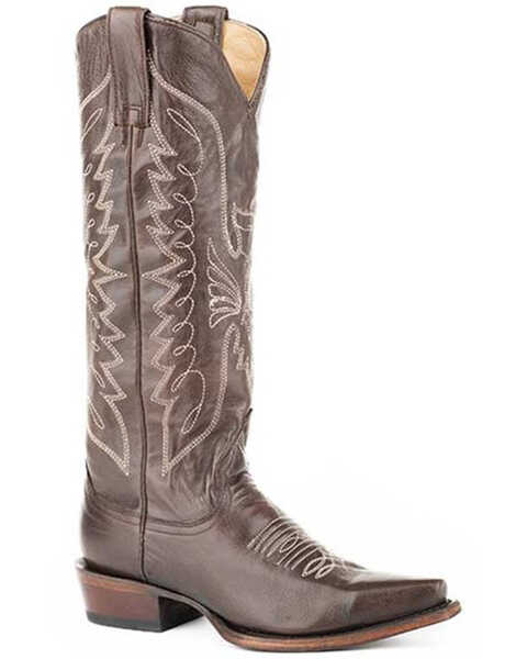 Image #1 - Stetson Women's Marisol Western Boots - Snip Toe, Brown, hi-res