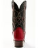 Dan Post Men's Red Water Exotic Snake Western Boots - Snip Toe, , hi-res