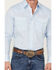 Image #3 - Wrangler 20X Men's Geo Print Long Sleeve Pearl Snap Stretch Western Shirt, Blue, hi-res