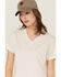 Image #2 - Ariat Women's Rebar Heather Short Sleeve Work Tee, Light Pink, hi-res