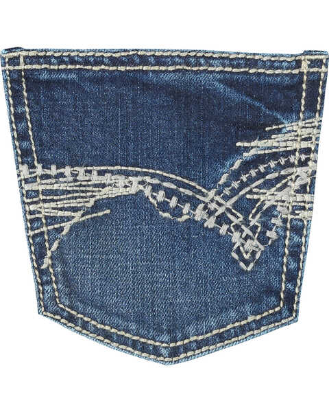 Image #4 - Wrangler 20X Boys' No. 42 Vintage Bootcut Jeans , Blue, hi-res
