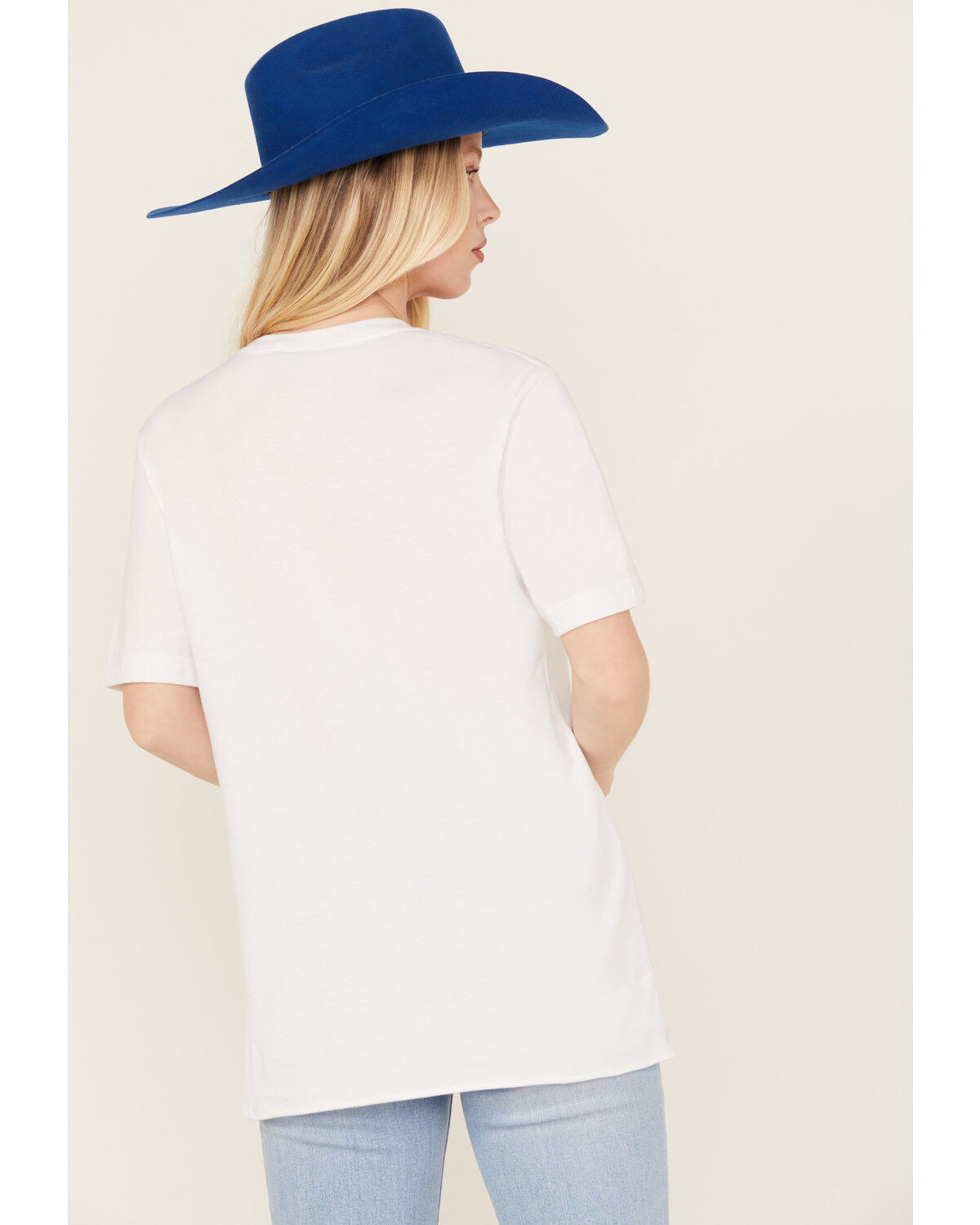 Image #4 - Gina Tees Women's Embellished She's Gone Country Graphic Tee, White, hi-res
