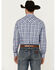 Image #4 - Wrangler Retro Men's Plaid Print Long Sleeve Snap Western Shirt, , hi-res