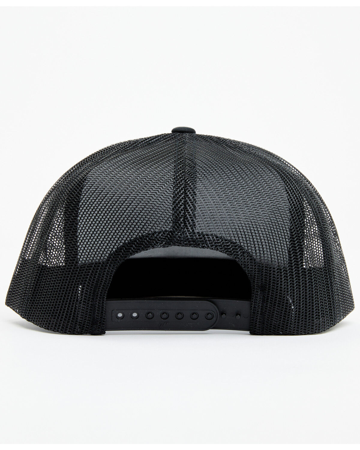 Image #3 - Lazy J Ranchwear Men's Red Ranch Logo Patch Soft-Mesh Ball Cap, Black, hi-res