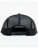 Image #3 - Lazy J Ranchwear Men's Red Ranch Logo Patch Soft-Mesh Ball Cap, Black, hi-res