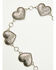 Image #2 - Shyanne Girls' Bryn Heart Concho Belt, Silver, hi-res