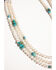 Image #3 - Paige Wallace Women's 3-Layer Pearl Necklace, Silver, hi-res