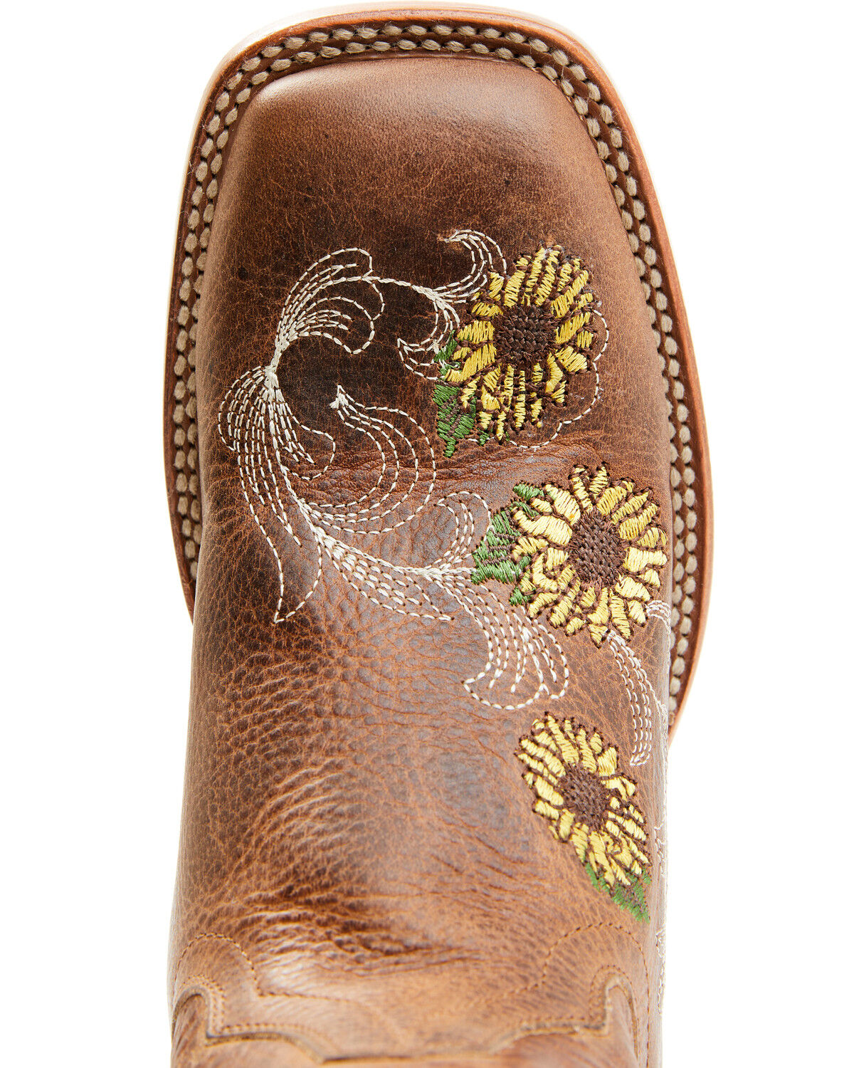 Image #6 - Shyanne Women's Josie Western Boots - Broad Square Toe, Brown, hi-res