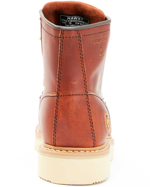 Hawx Women's Gradient Waterproof Work Boots - Composite Toe, Brown, hi-res