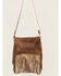 Image #3 - Keep It Gypsy Women's Maxine Coors Cowboy Cowhide Fringe Crossbody Bag, Brown, hi-res