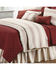 Image #1 - HiEnd Accents Prescott Striped Super Queen Duvet, Red, hi-res