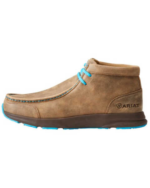 Ariat Men's Spitfire Shoes - Moc Toe, Dark Brown, hi-res