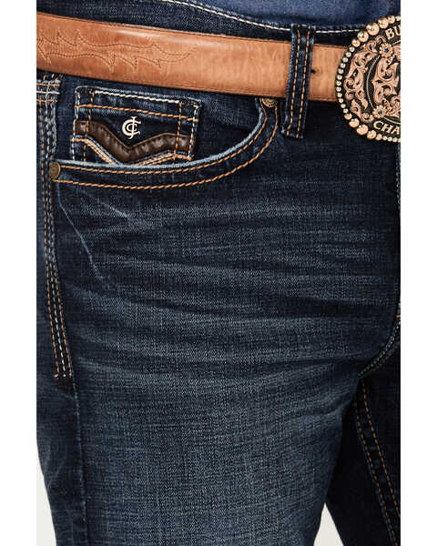 Image #2 - Cody James Men's Palomino Dark Wash Relaxed Bootcut Stretch Denim Jeans, Dark Wash, hi-res