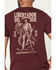 Image #4 - Moonshine Spirit&reg; Men's Libertado Logo Short Sleeve Graphic T-Shirt, Burgundy, hi-res