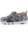 Image #3 - Hooey by Twisted X Infant Driving Moc Shoes - Moc Toe, Grey, hi-res