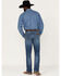 Image #3 - Wrangler Retro Men's Ferris Medium Wash Stretch Slim Straight Jeans , Medium Wash, hi-res