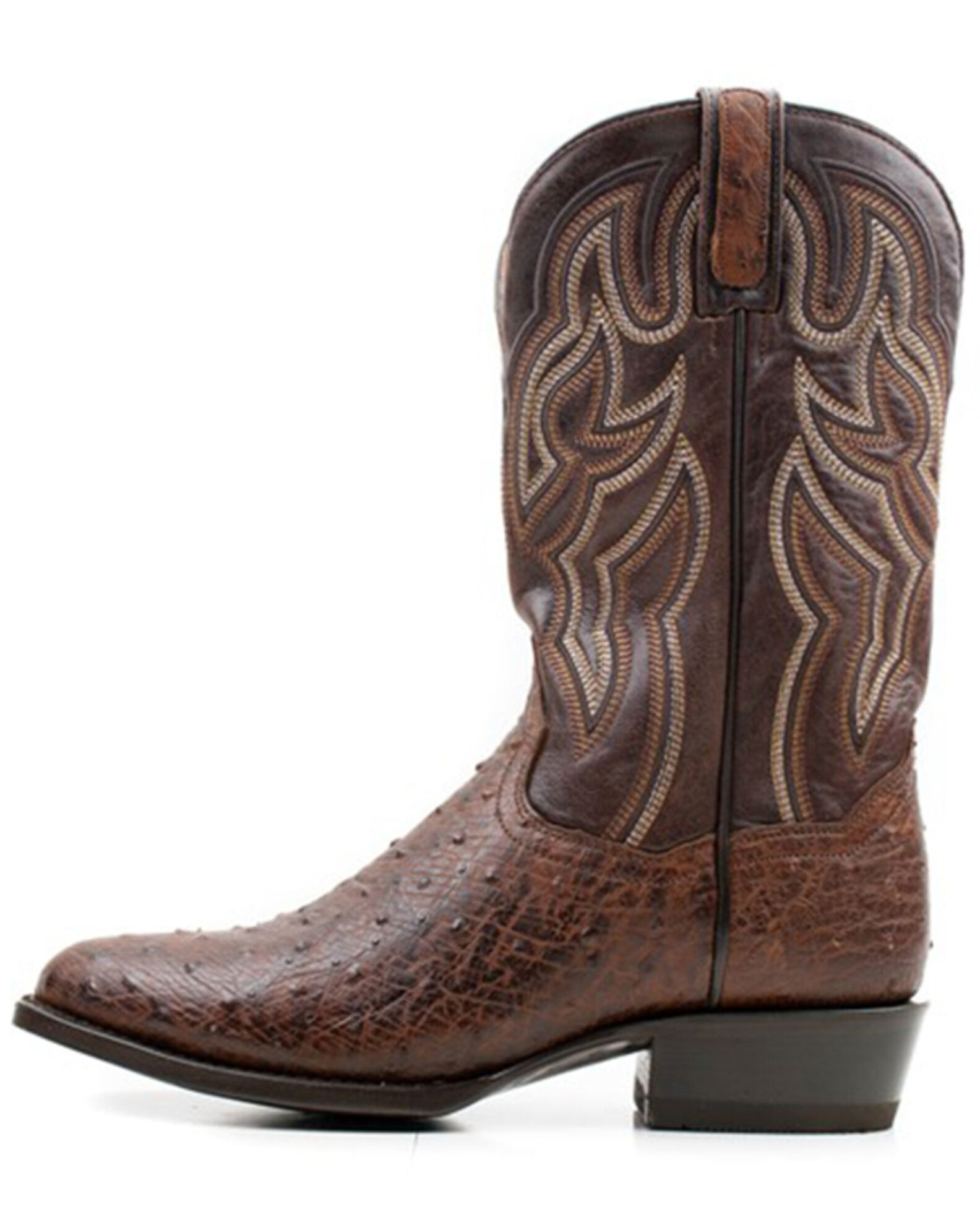 Dan Post Men s 12 Hand Quill French Exotic Western Boots Round Toe Sheplers