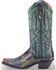 Image #3 - Dan Post Women's Painted Belly Python Triad Cowgirl Boots - Snip Toe, , hi-res