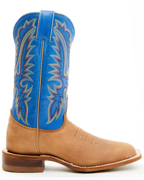 Image #2 - Justin Women's Peyton Western Boots - Broad Square Toe , Cognac, hi-res