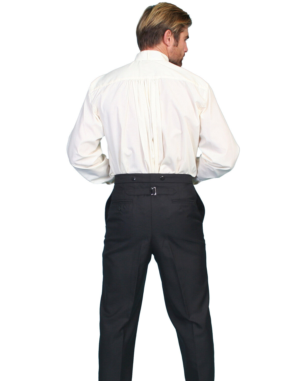 Image #2 - Wahmaker by Scully Wool Blend Highland Pants, Black, hi-res