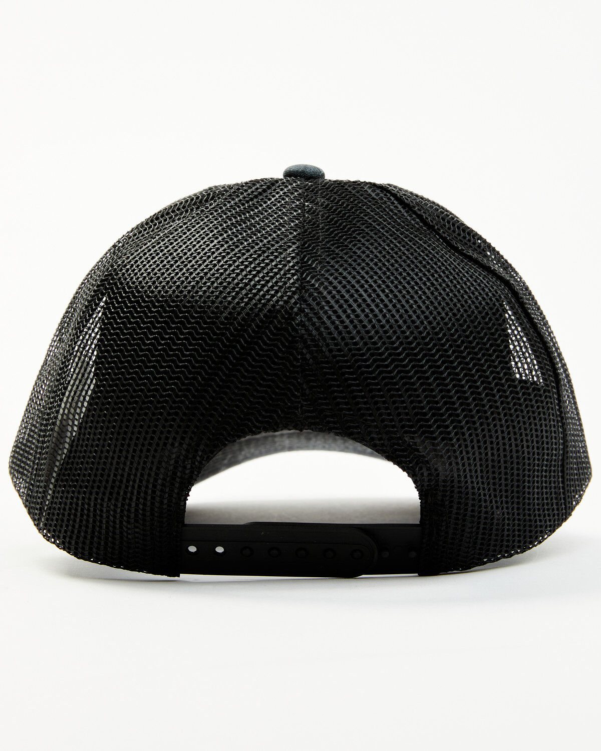Image #3 - Howitzer Men's Star & Stripe Skull Ball Cap, Heather Grey, hi-res