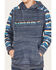 Hooey Boys' Serape Logo Graphic Hooded Sweatshirt, Navy, hi-res