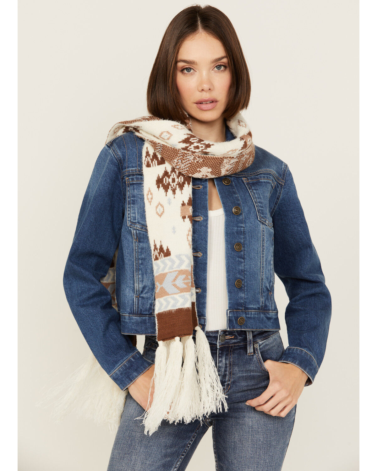 Image #1 - Idyllwind Women's Havendale Scarf, Light Blue, hi-res