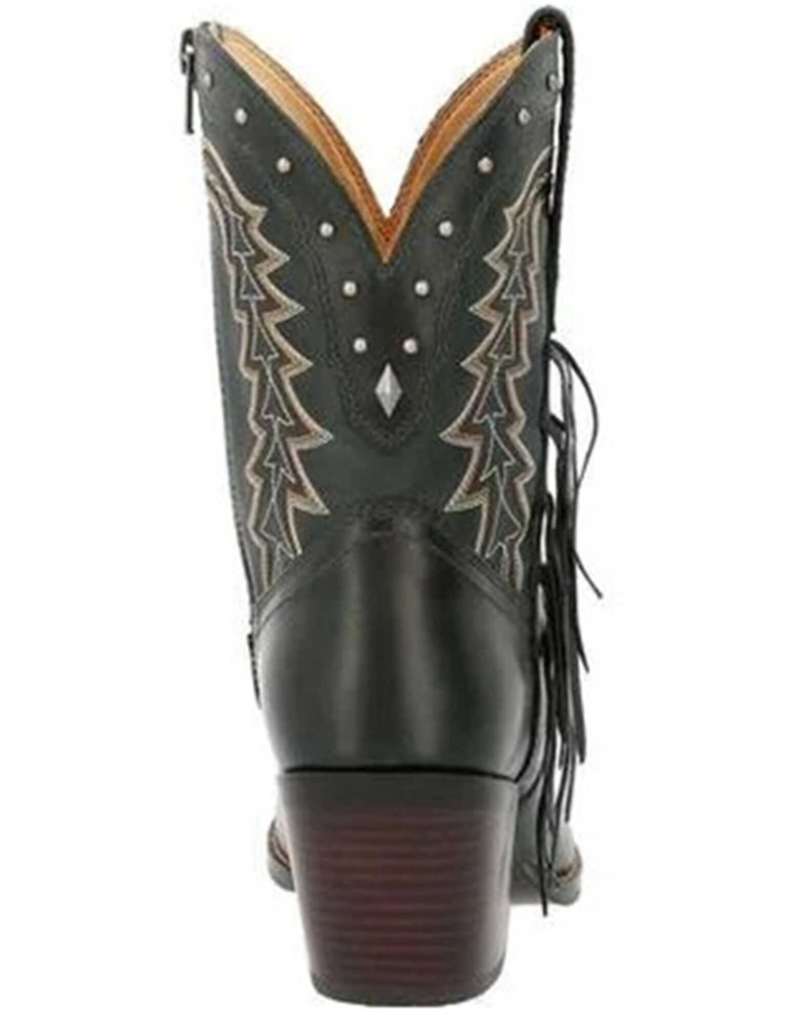 Image #5 - Durango Women's Green Crush Fashion Booties - Snip Toe, Dark Green, hi-res