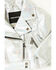 Image #2 - Urban Republic Little Girls' Metallic Moto Jacket, Silver, hi-res